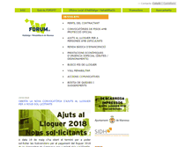 Tablet Screenshot of forumsa.cat